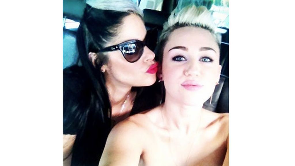 Miley Cyrus, en Pheed