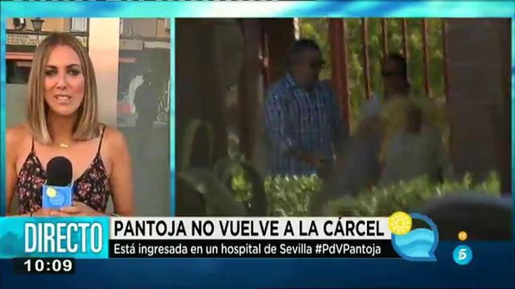 Se retrasa la vuelta a prisión de Pantoja tras ser ingresada en un hospital de Sevilla