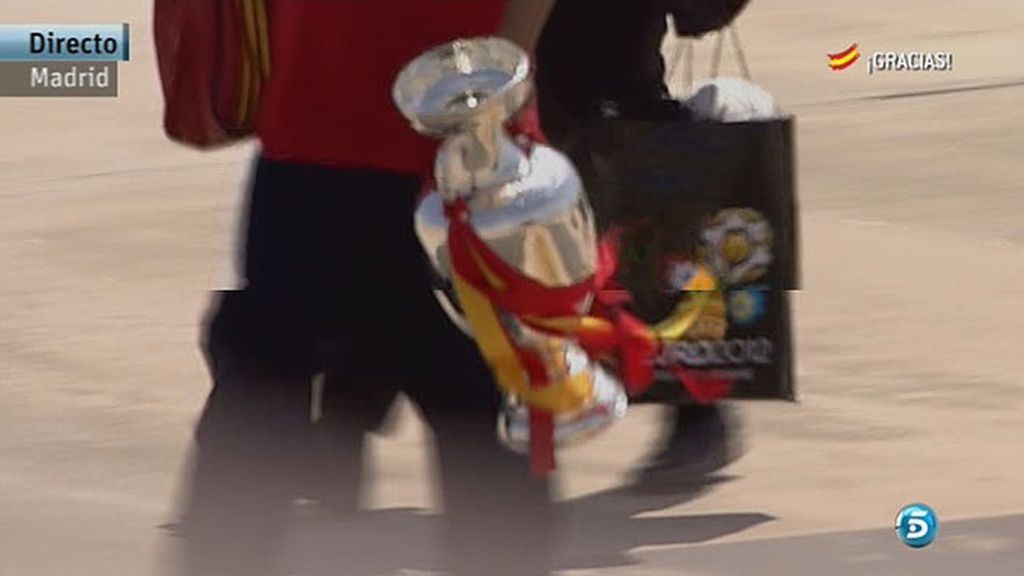 Los jugadores ya están en España