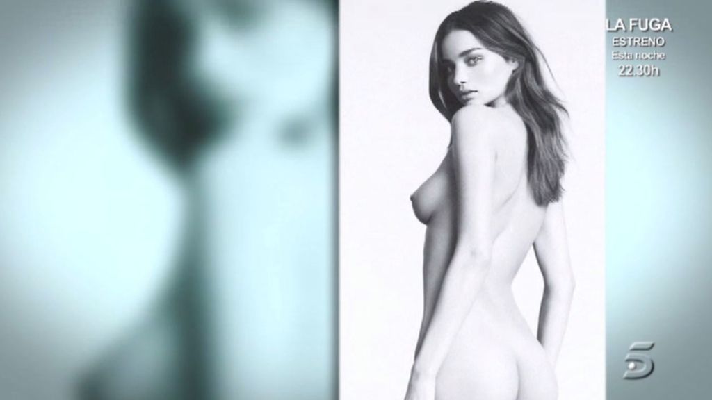 Miranda Kerr, al desnudo
