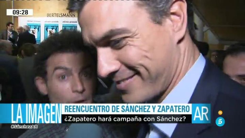 Rabaneda, testigo del "idílico" reencuentro de Pedro Sánchez y Zapatero