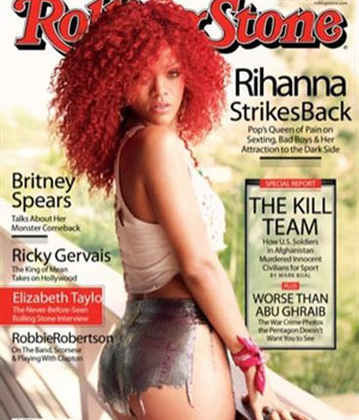 Rihanna, protagonista de la próxima portada de la revista Rolling Stone.