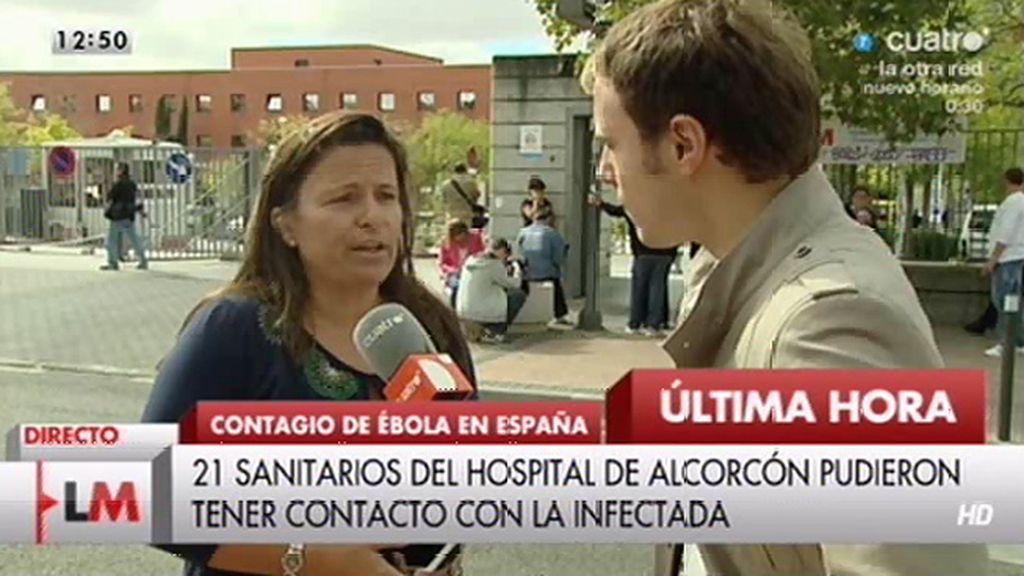 Blanca, celadora en el Hospital de Alcorcón: “Estamos desprotegidos”