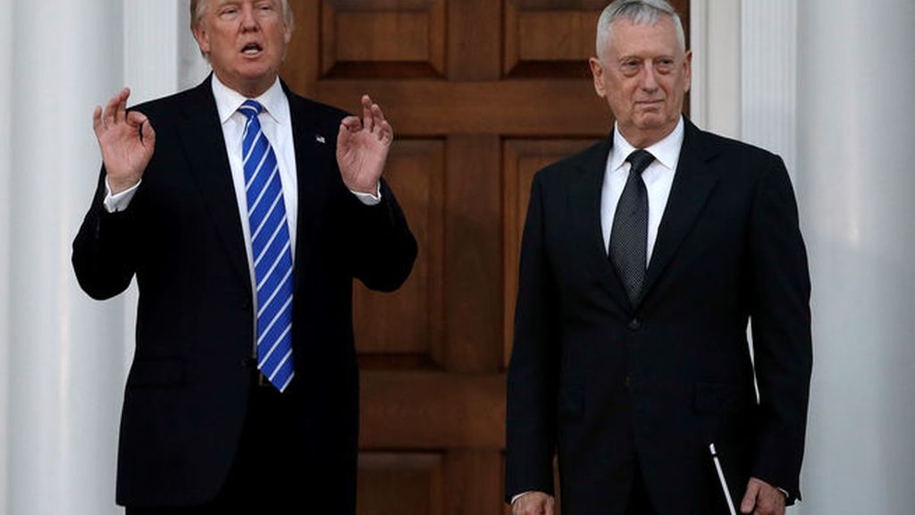 Trump elige a James Mattis como secretario de Defensa