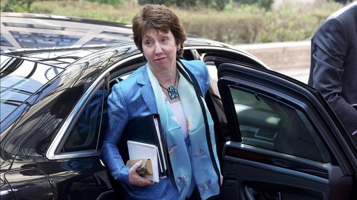 La alta representante de la Unión Europea, Catherine Ashton. EFE/Archivo