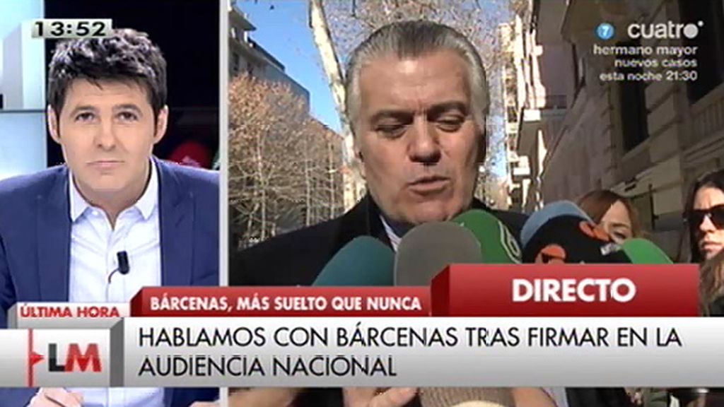 Bárcenas: "No hay nada más frustrante que sentirse desigual entre los iguales"