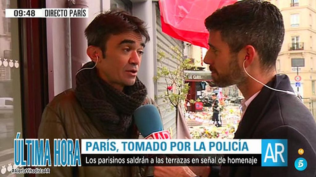 Israel: "Abro mi restaurante de París porque la vida sigue, pero tengo miedo"