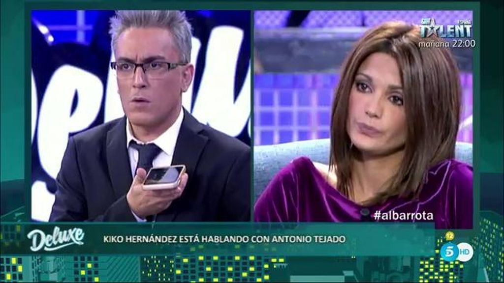 Antonio Tejado, desconsolado por teléfono: “Se me está clavando en el alma la entrevista”