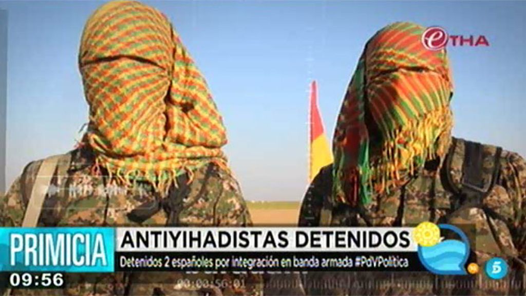 Detienen a dos antiyihadistas españoles