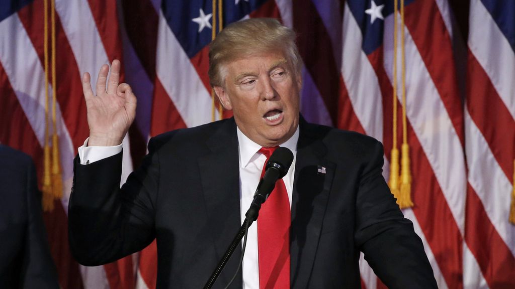 Trump promete ser el presidente de "todos los americanos"