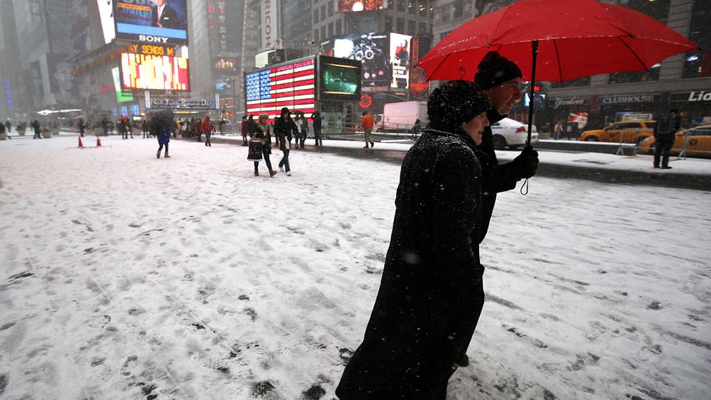 Nueva York en alerta por una tormenta de nieve
