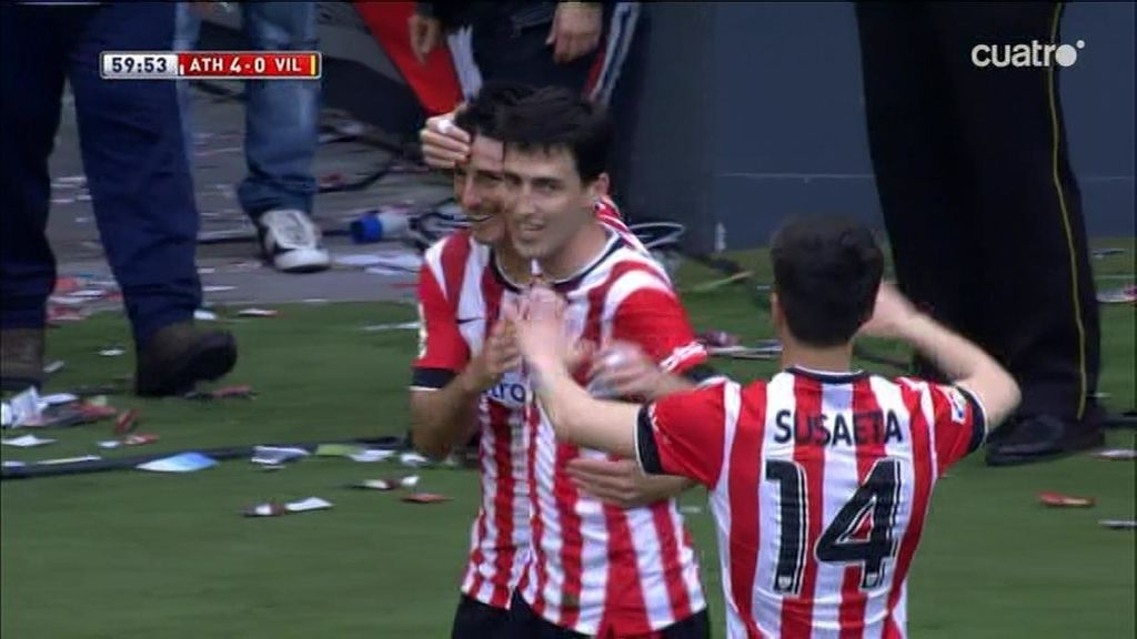 ¡Jugada y gol espectacular de Aduriz!