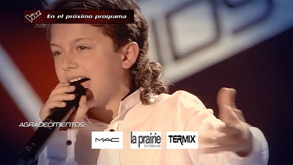 En el próximo programa de ‘La Voz Kids’…