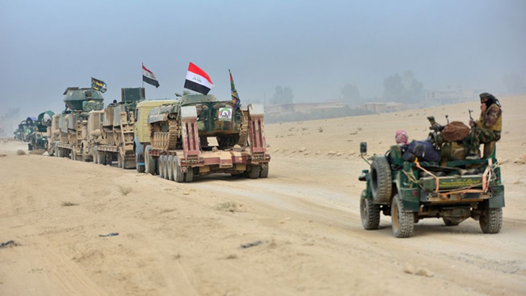 El ejército iraquí recupera la sede de la televisión local en Mosul