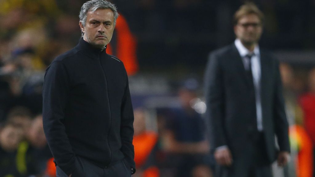 José Mourinho durante el partido de Liga de Campeones ante el Borussia de Dortdmund