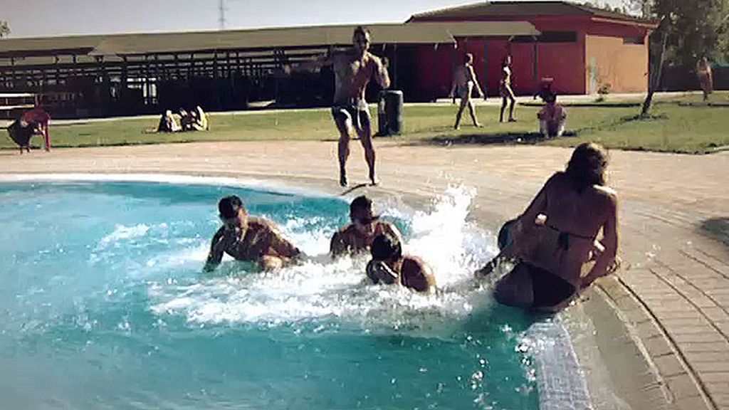 Chapuzones para evitar los calores