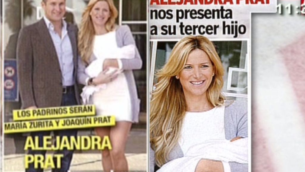 Alejandra Prat, madre por tercera vez Alejandra Prat, madre por tercera vez