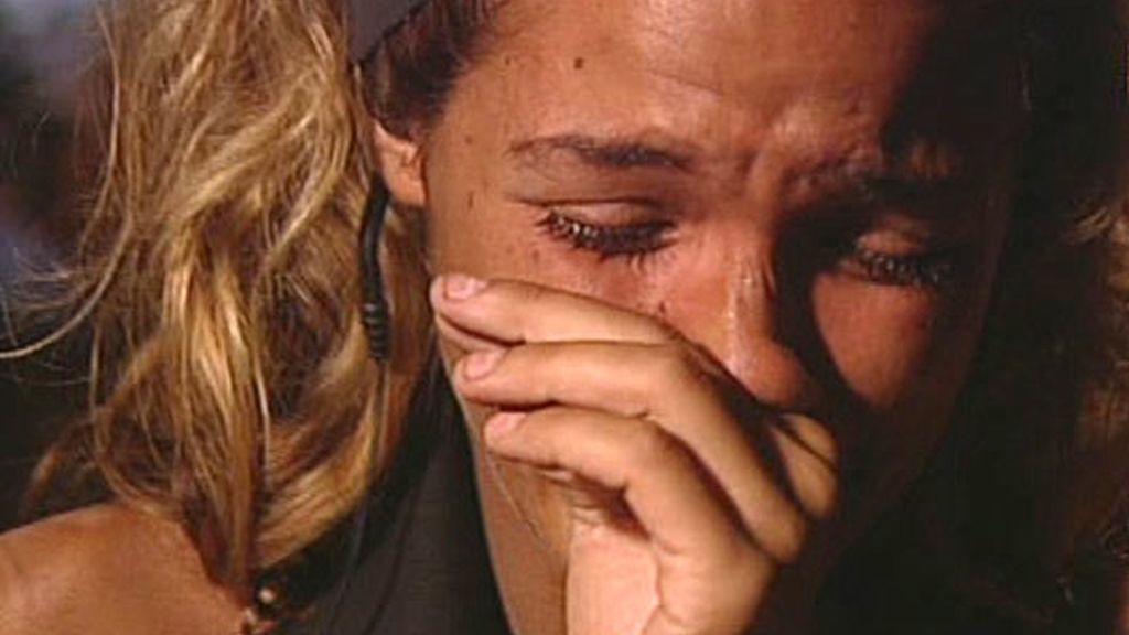 Tamara Gorro rompe a llorar