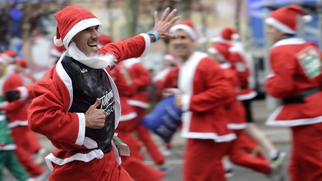 Madrid, Guinness de Papá Noel en carrera