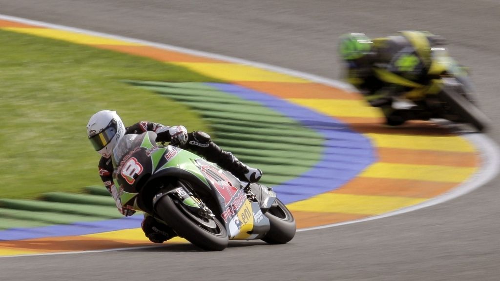 Las nuevas Moto GP alcanzan los 350 km/h