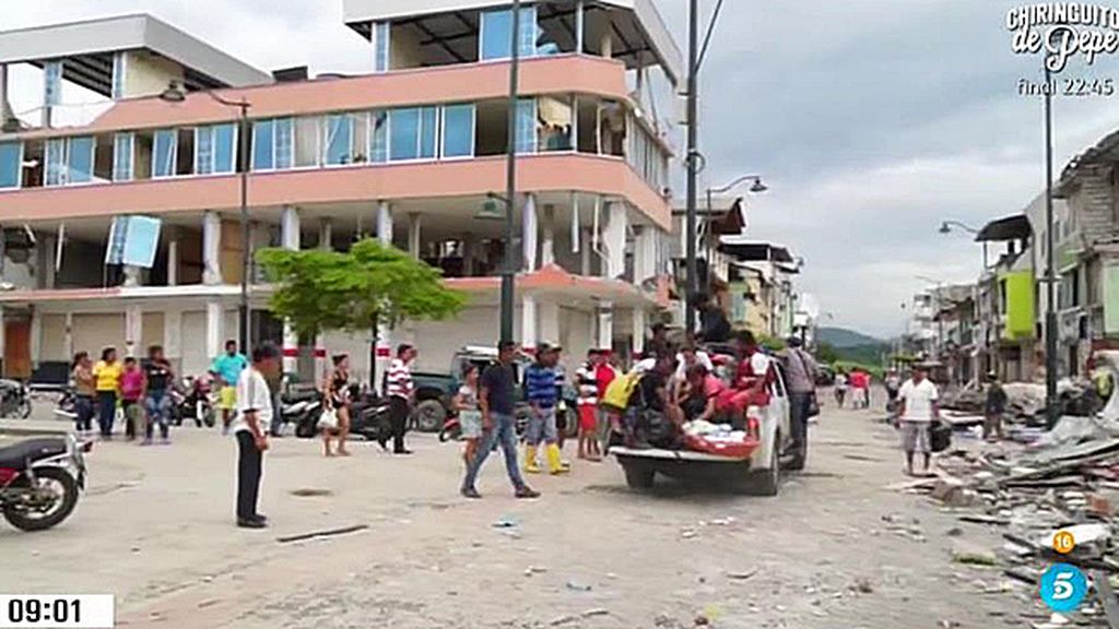 273 muertos y más de 2.000 heridos en un terremoto el sábado en Ecuador