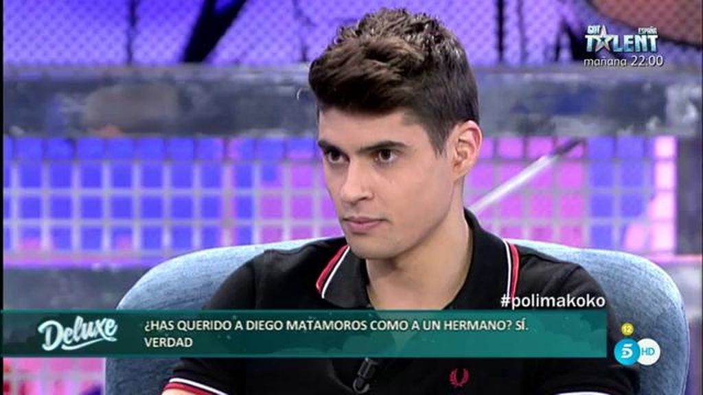 Javier Tudela ha querido a Diego Matamoros como a un hermano, pero a Laura no