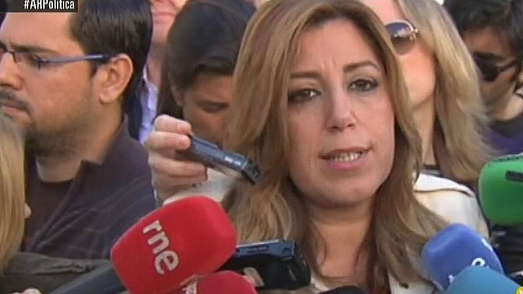 Susana Díaz arremete contra Podemos y critica a Teresa Rodríguez por no acudir al debate