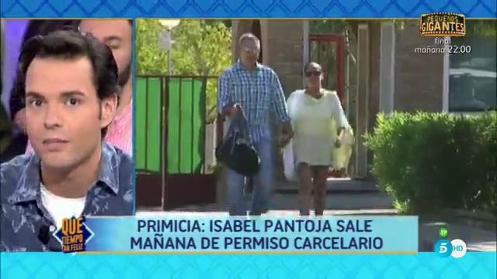 Antonio Rossi anuncia la inminente salida de Isabel Pantoja de prisión