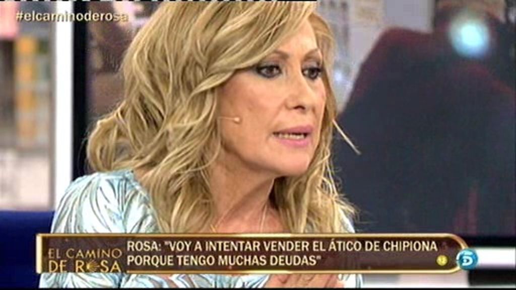 Rosa: "Quiero vender mi ático de Chipiona y mi casa de Torrejón para saldar deudas"