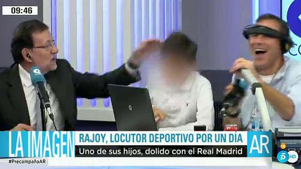 Mariano Rajoy en La Cope: "Es mucho más peligroso Gareth Bale que Pablo Iglesias"