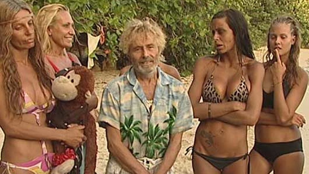Los concursantes, muy delgados