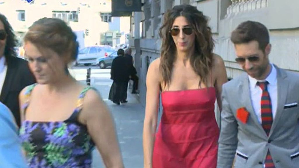 Colaboradores, directores, reporteros... El equipo, al completo en la boda de Carlota