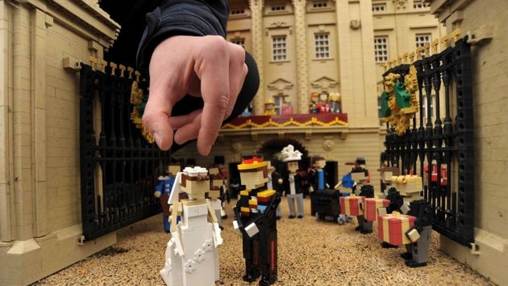 Las primeras imágenes de la boda de Guillermo y Kate... en formato LEGO