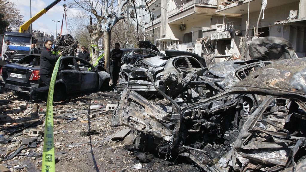 Decenas de muertos en varios atentados en Dasmaco