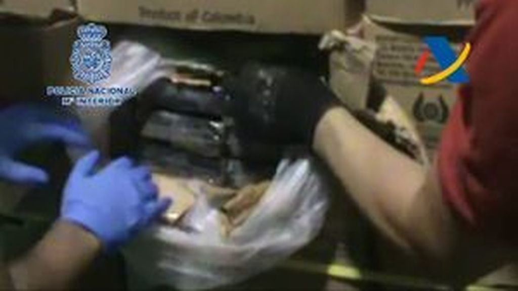 La Policía incauta 900 kilos de cocaína en el puerto de Algeciras
