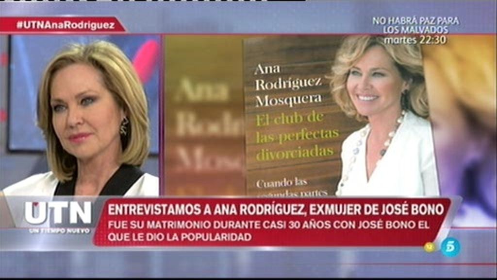 Ana Rodríguez, sobre José Bono: "Le puede molestar que le haya mencionado en el libro"