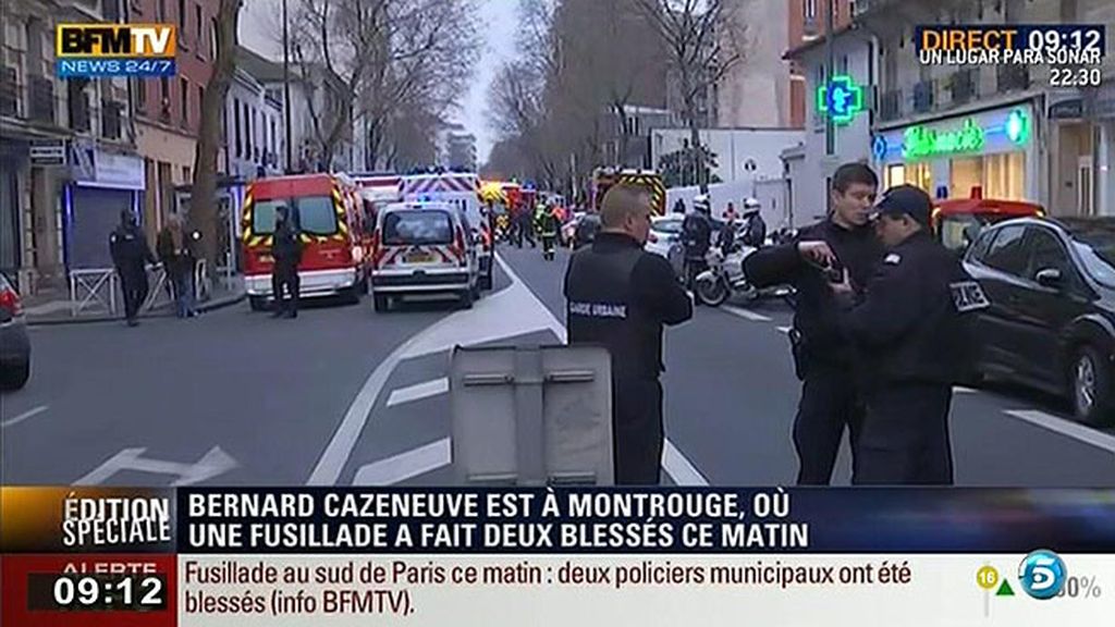 Un hombre dispara a dos policías en el sur de Francia