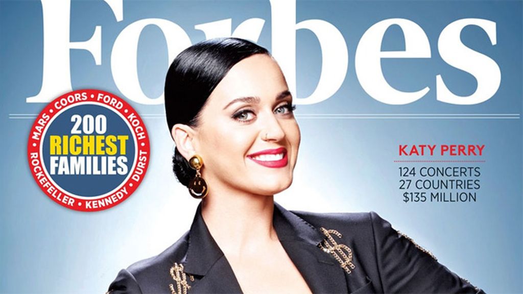 Katy Perry, la cantante mejor pagada de 2015