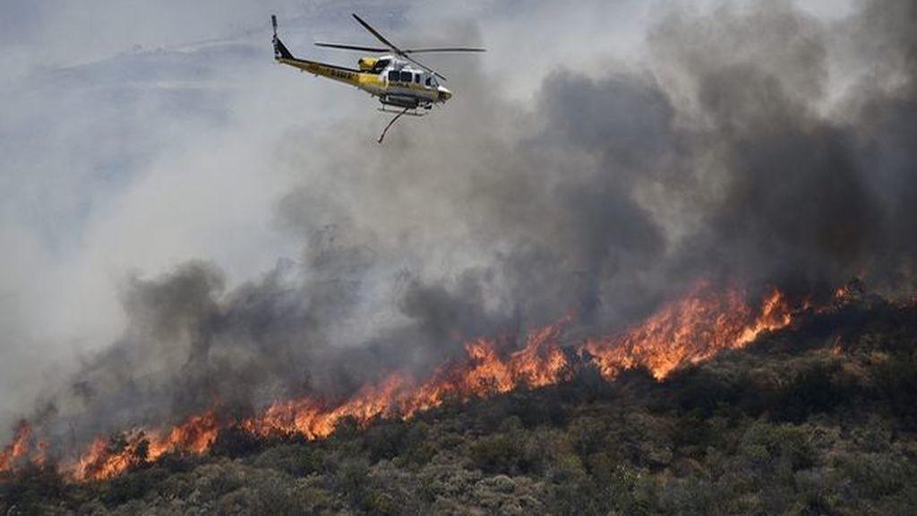 Los bosques de California en llamas, un año más