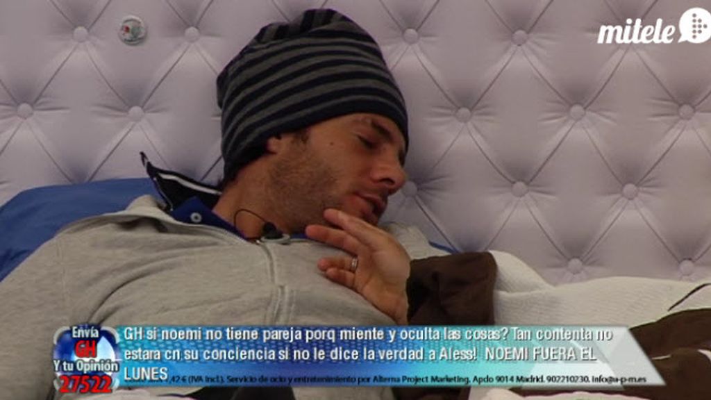 La pareja ha vuelto a dormir junta