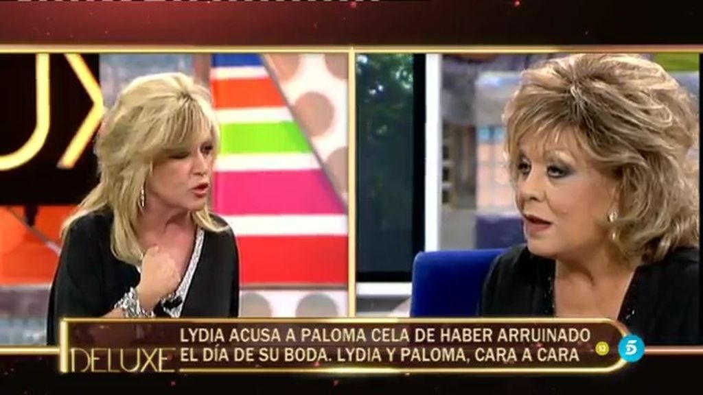 Lydia Lozano a Paloma Cela: "Te has cargado una amistad"