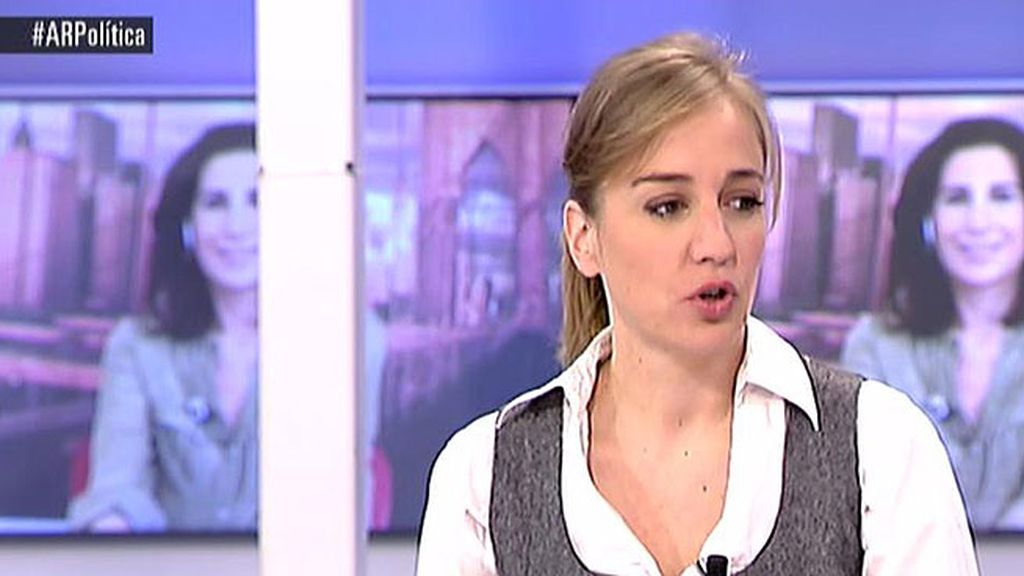 Tania Sánchez: "A veces, trabajar en política no implica ir a unas elecciones"