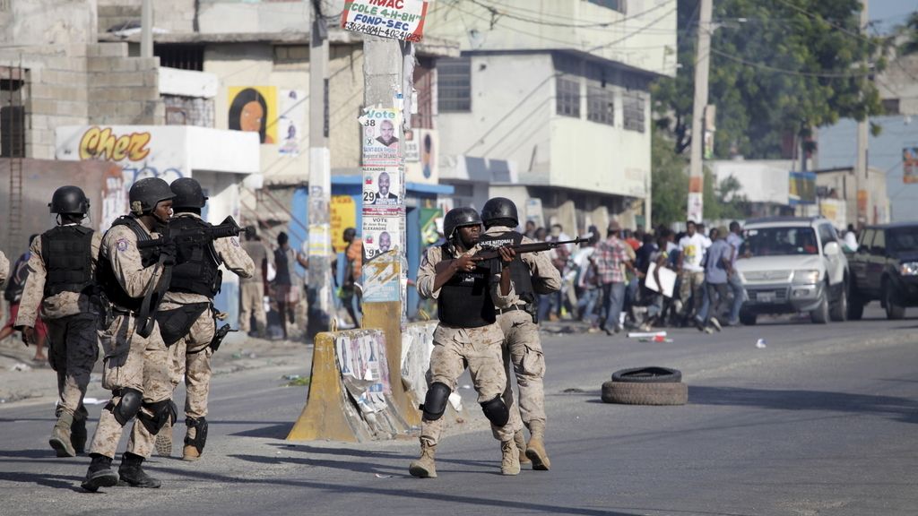 Multitudinaria protesta en Haití tras las elecciones