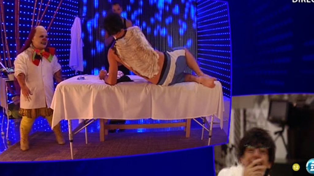 Una fuente de chocolate les endulzó la noche