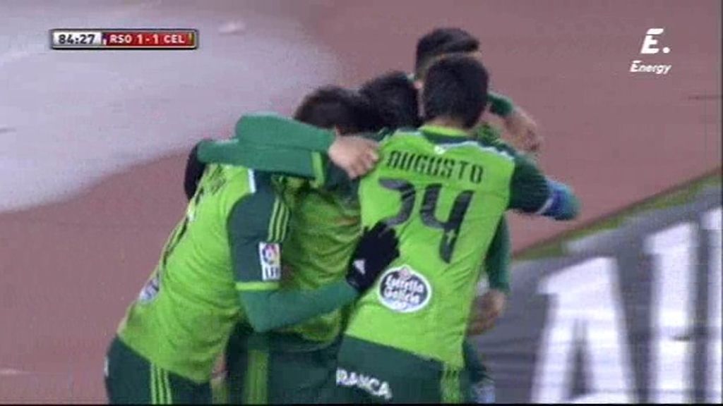 Nolito tiró de genialidad para empatar a la Real Sociedad a 5 minutos del final (1-1) Nolito tiró de genialidad para empatar a la Real Sociedad a 5 minutos del final (1-1)