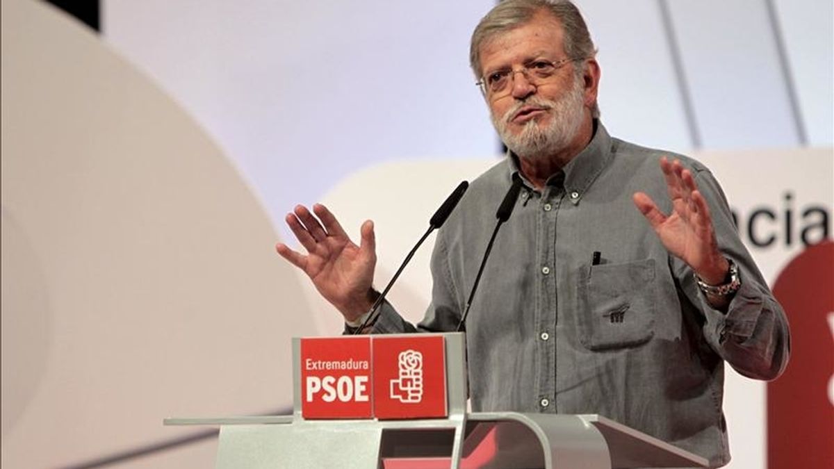 El ex presidente de la Junta de Extremadura Juan Carlos Rodríguez Ibarra. EFE/Archivo