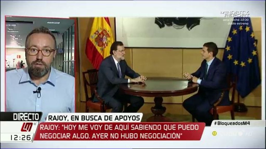 Juan Carlos Girauta: “Estoy seguro de que, al final, el PSOE se abstendrá”