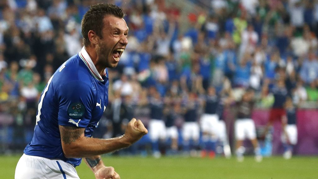 Italia - Irlanda, en imágenes