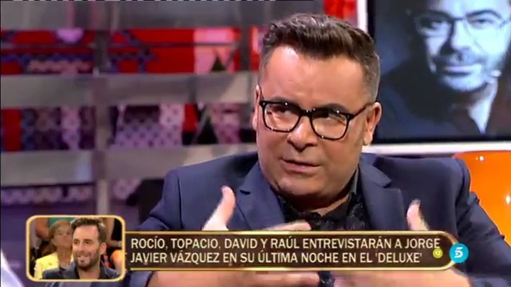 Jorge Javier: "Creo que 'Sálvame' ha tenido tanto éxito por la crisis económica"