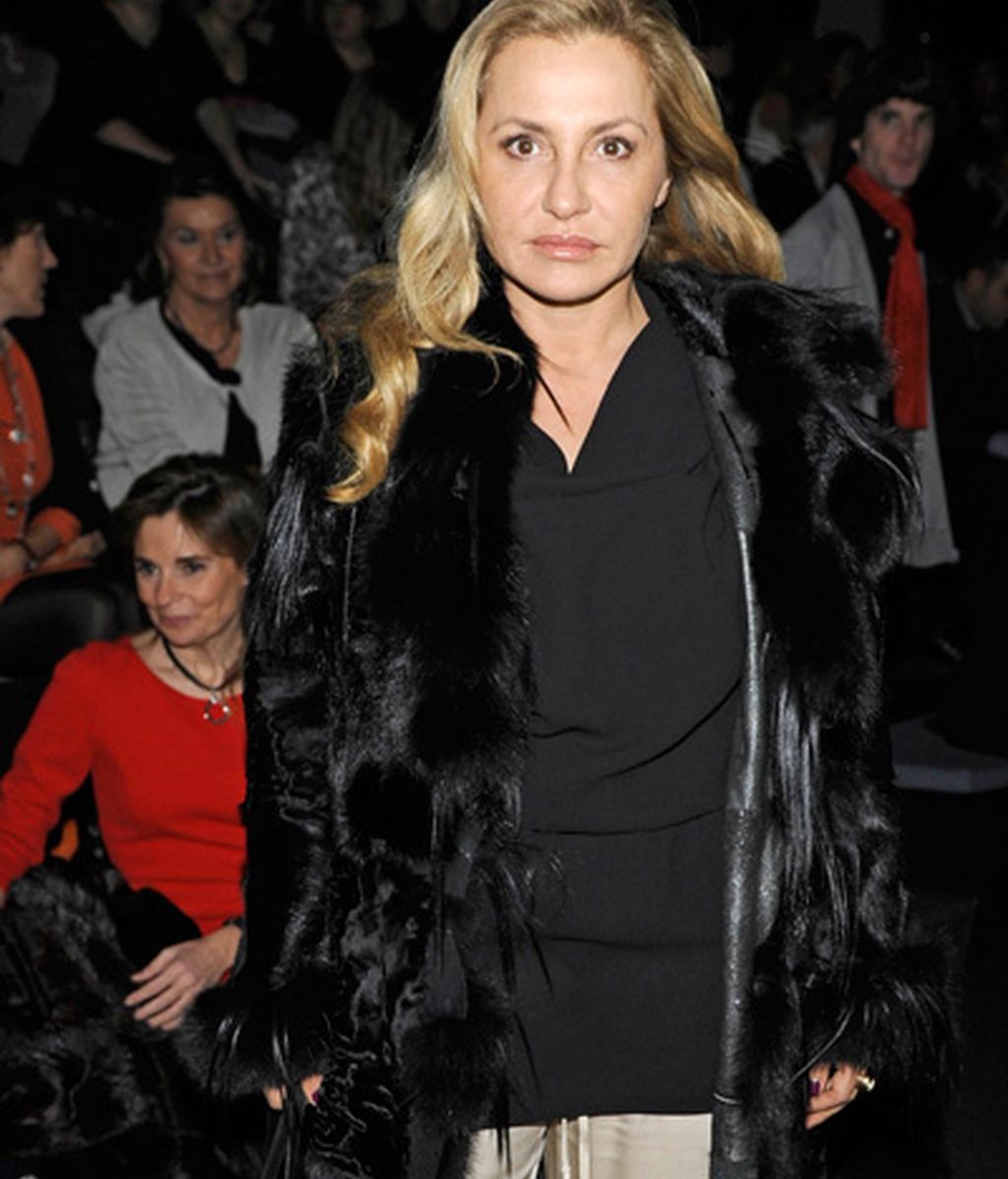 Los famosos también 'desfilan' por Cibeles